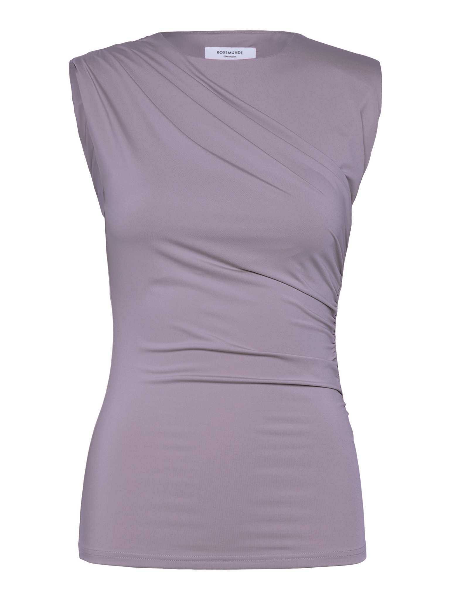 RWBillie SL Drape Top TOP Rosemunde Woman 36 lavender grey