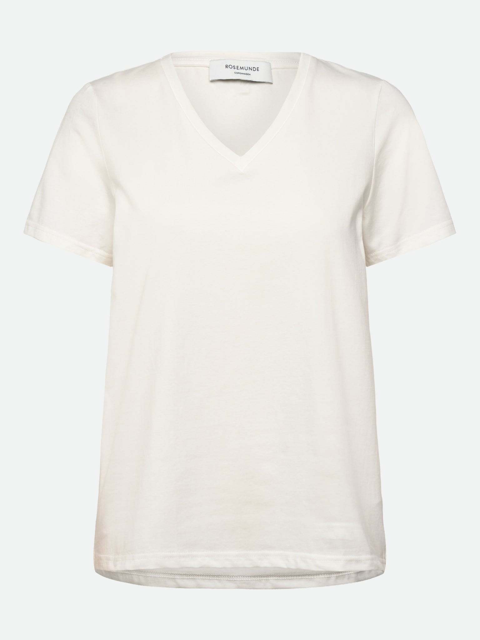 RWNatali V-neck T-shirt T-SHIRT SS Rosemunde Woman XS cloud dancer