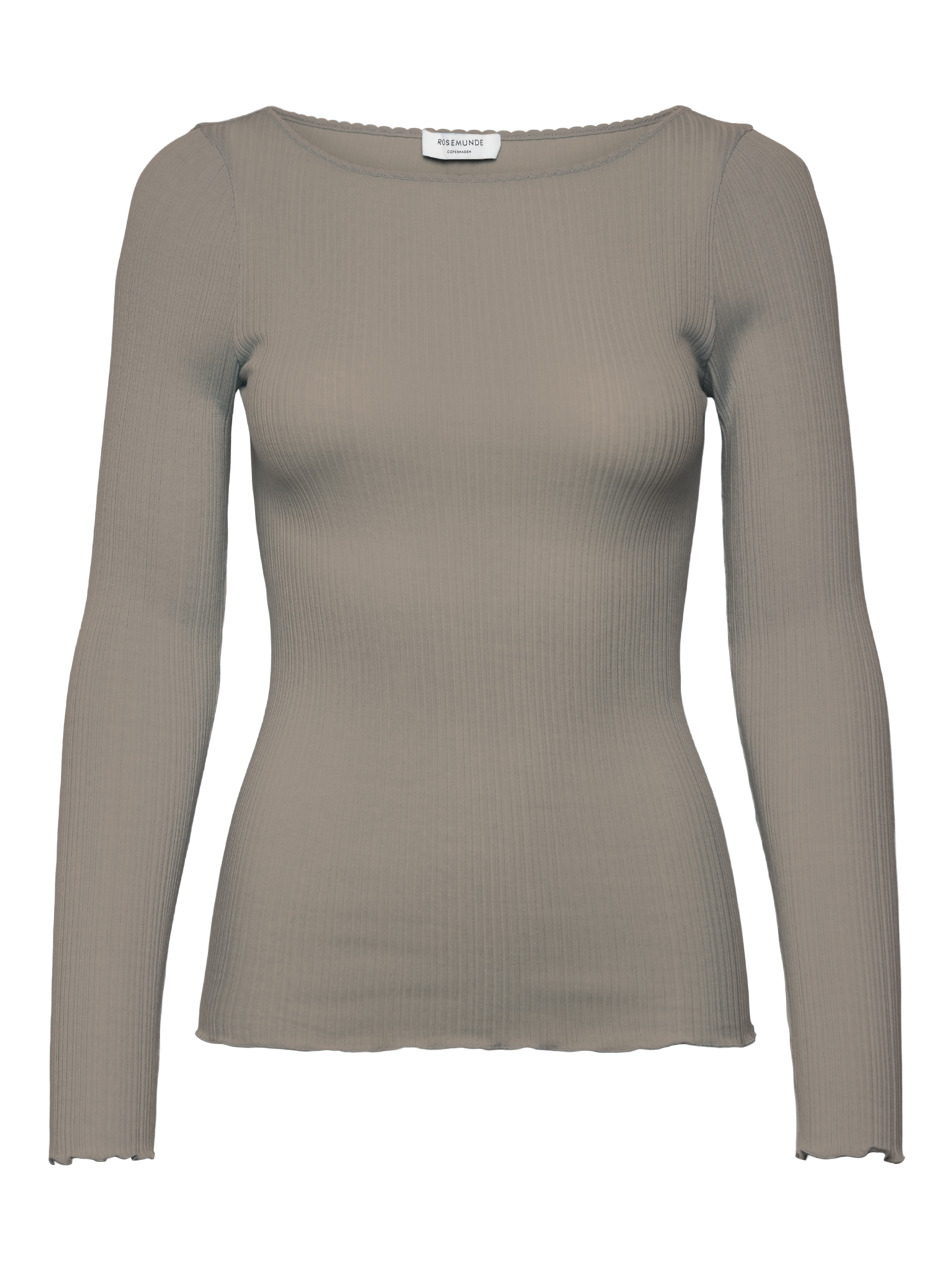 RWJudy LS Boatneck T-shirt T-SHIRT LS Rosemunde Woman XS dried sage