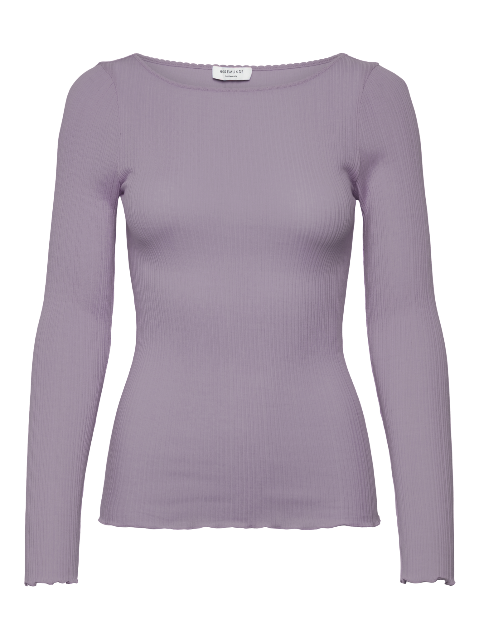 RWJudy LS Boatneck T-shirt T-SHIRT LS Rosemunde Woman S lavender grey