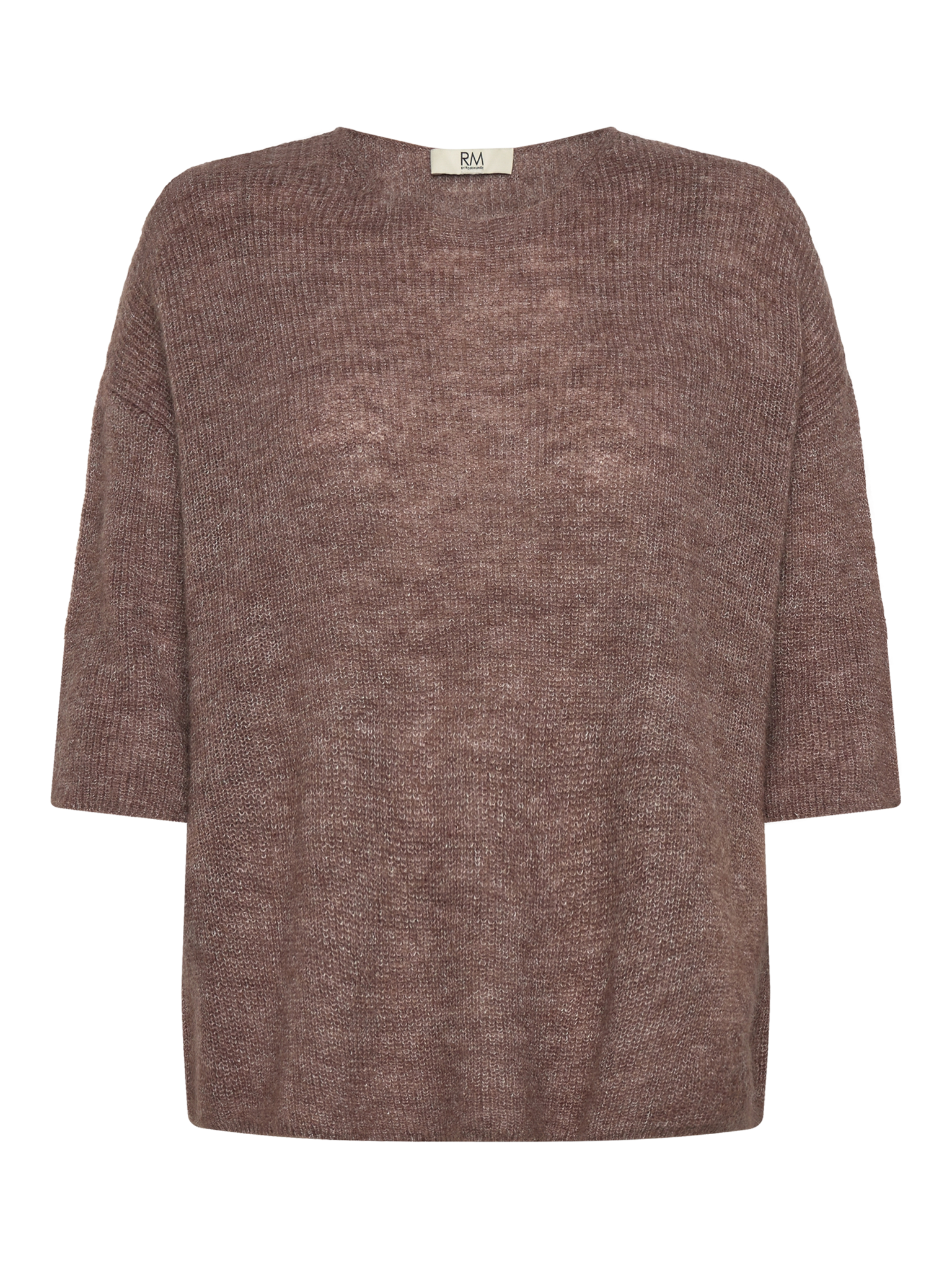 RMWCille SS Pullover PULLOVER Jiaxing Qianyun USD XS new dark brown melange