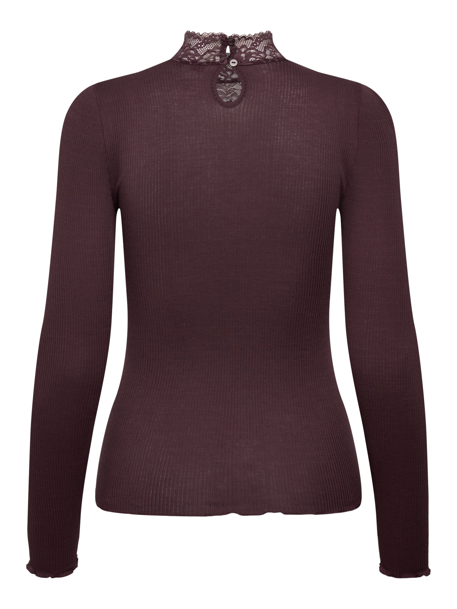 RMWBalta Modal Long sleeve Lace T-neck T-shirt T-SHIRT LS Rosemunde Woman