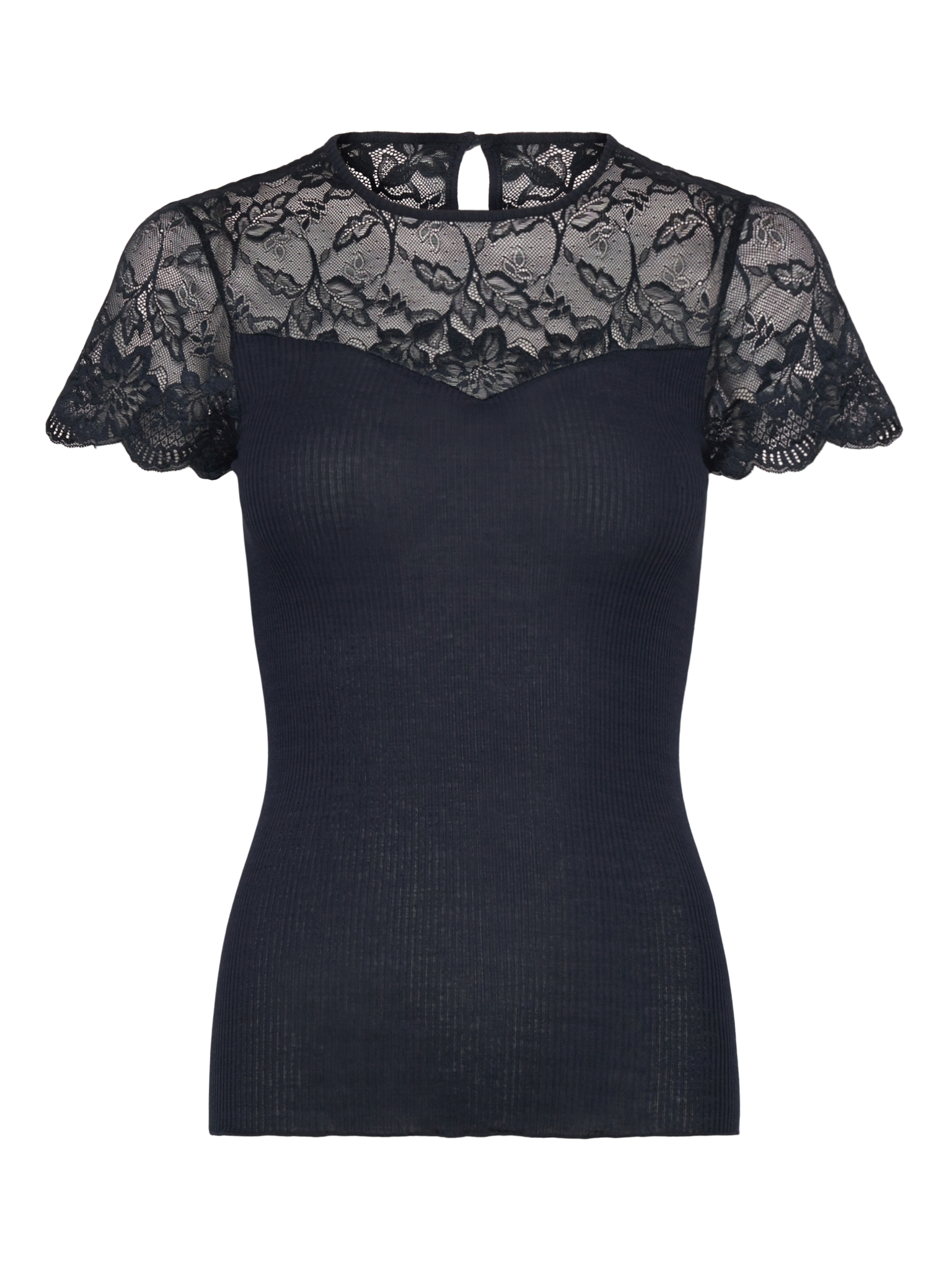 RMWBea SS O-Neck T-shirt T-SHIRT SS Rosemunde Woman XS navy
