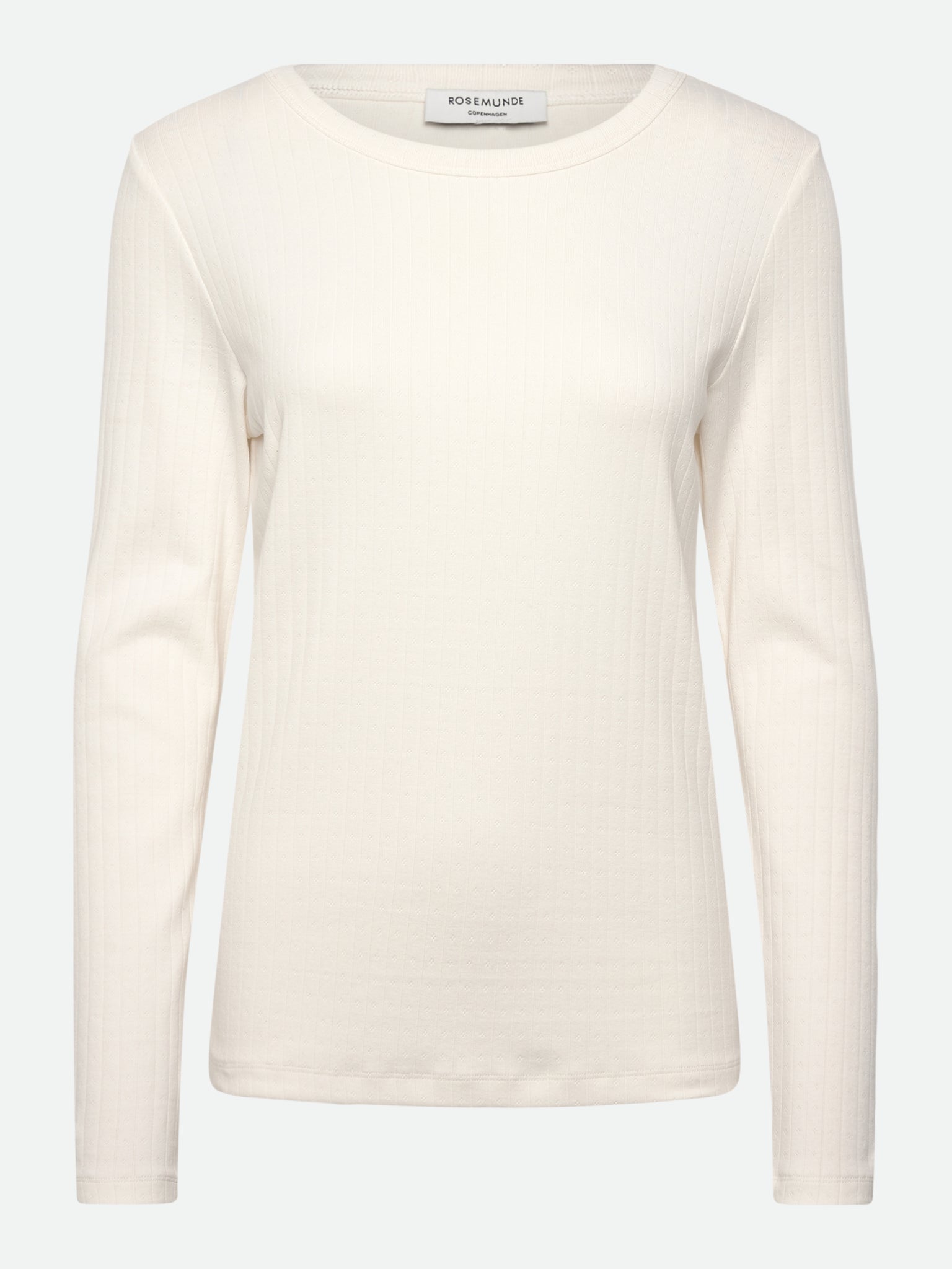 RWBelmo Pointelle LS T-shirt T-SHIRT LS Rosemunde Woman XS cloud dancer