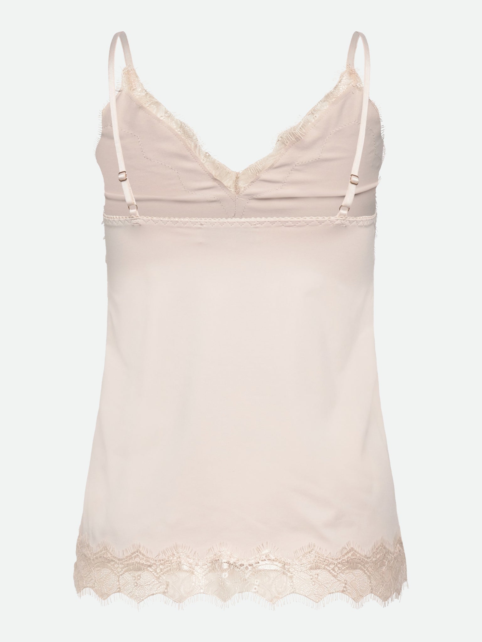RWBridget Ærmeløs Blonde Strop Top