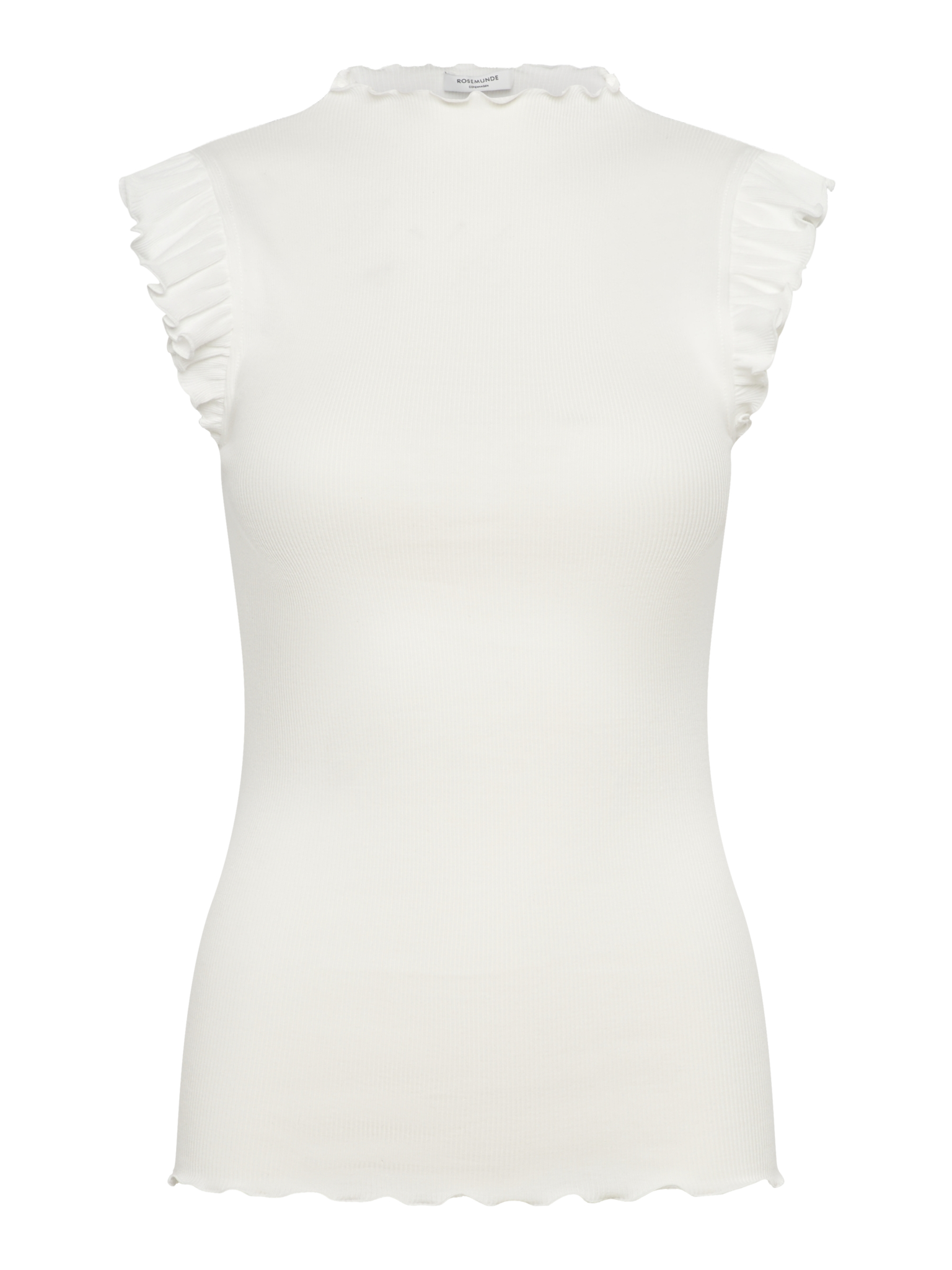 RWBernadine Organic Ruffles Top TOP Rosemunde Woman XS new white