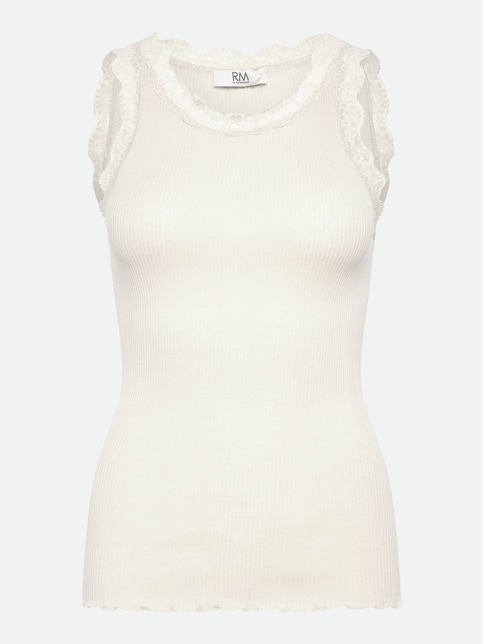 RMWBalta Modal Lace SL O-Neck Top TOP Rosemunde Woman XS ivory