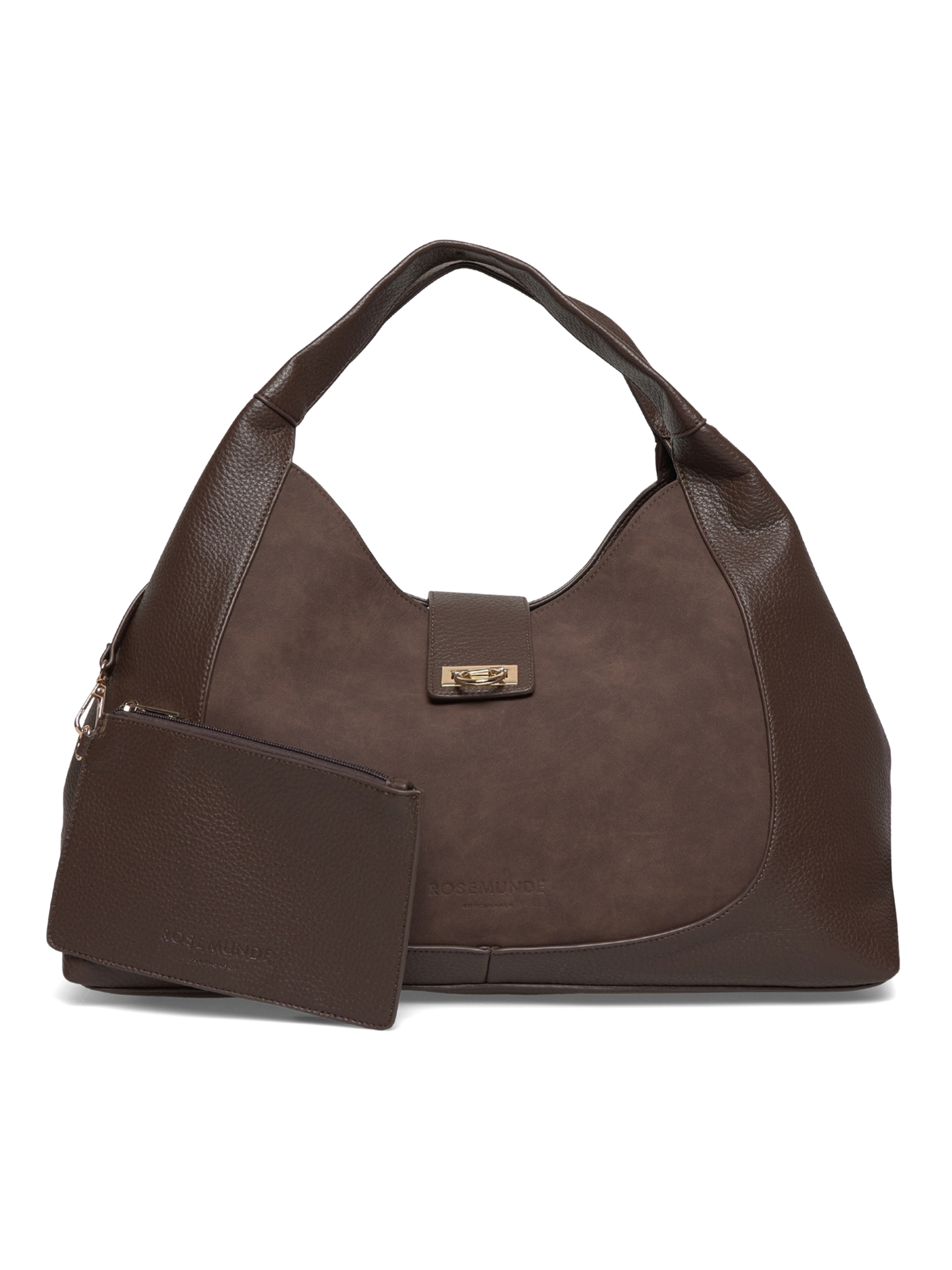 RBMunich Mix 2in1 Shoulder Bag SHOULDER BAG Leading Fashion 0 Dark Chocolate Gold