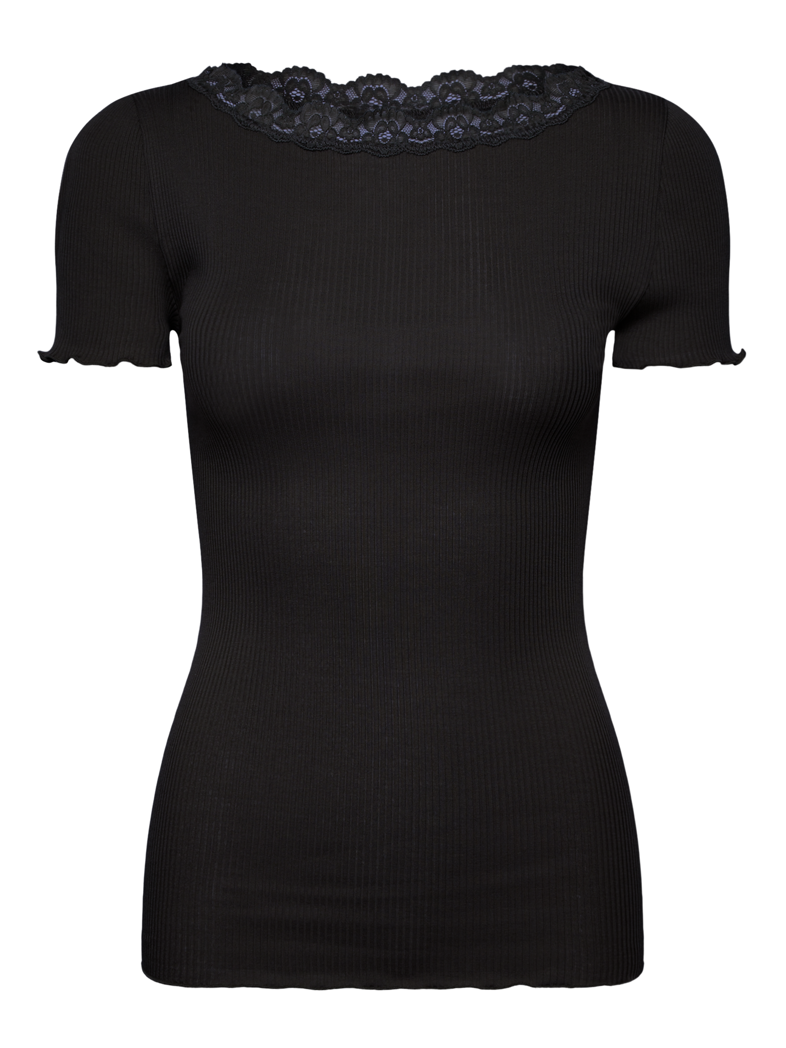RMWBalta Modal SS Boatneck T-shirt T-SHIRT SS Rosemunde Woman XS black