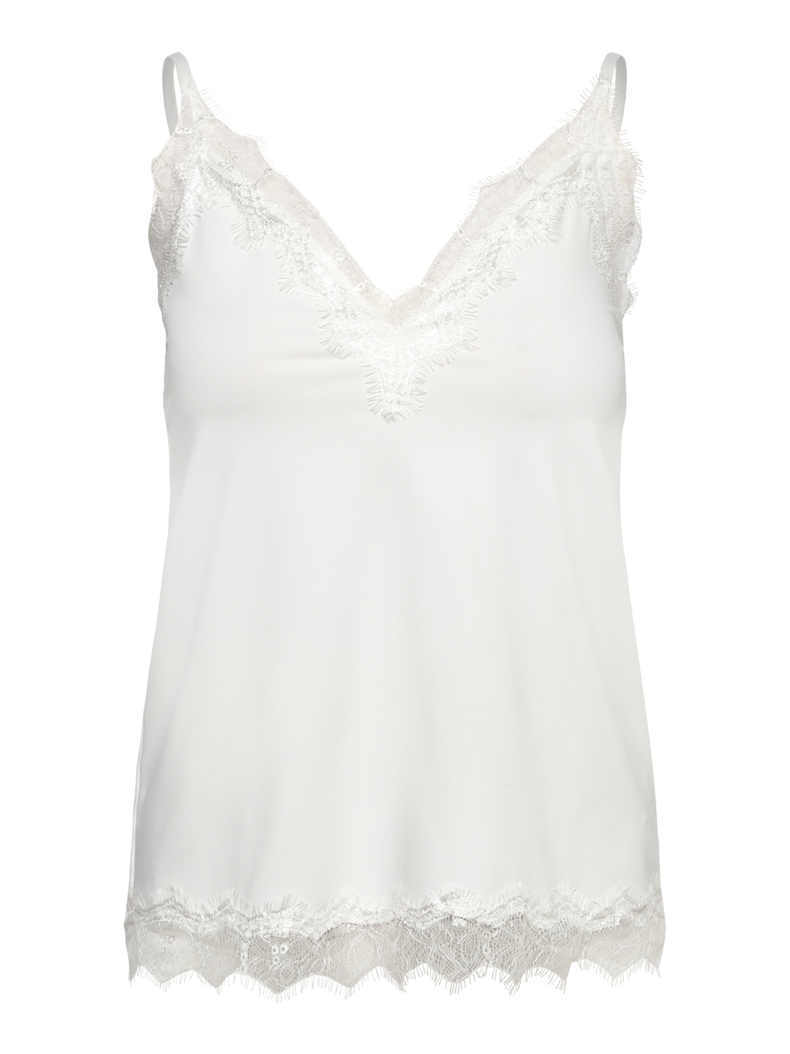 RWBridget Ærmeløs Blonde Strop Top