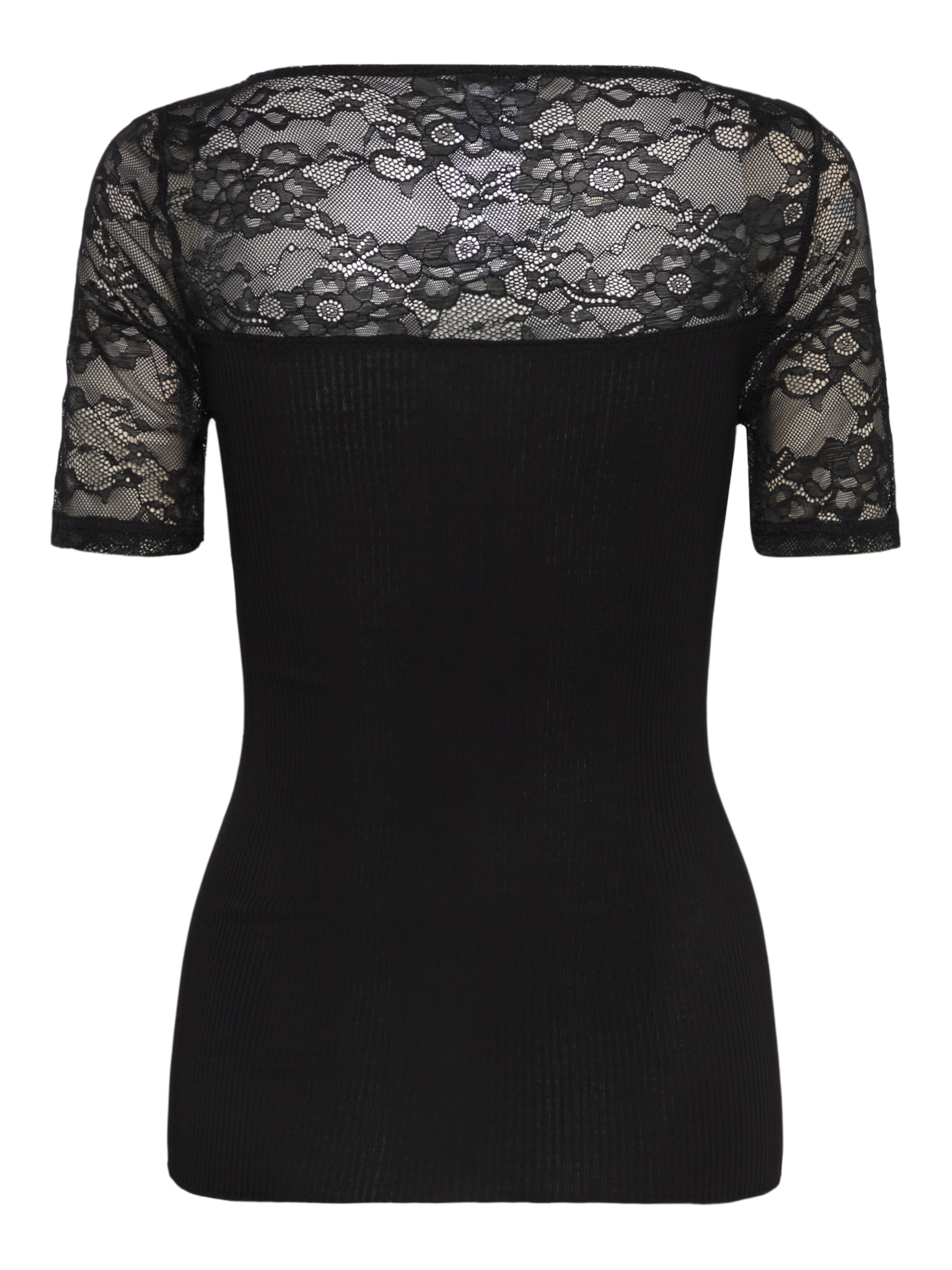 RWBlossom Modal Lace Short Sleeve T-shirt T-SHIRT SS Rosemunde Woman