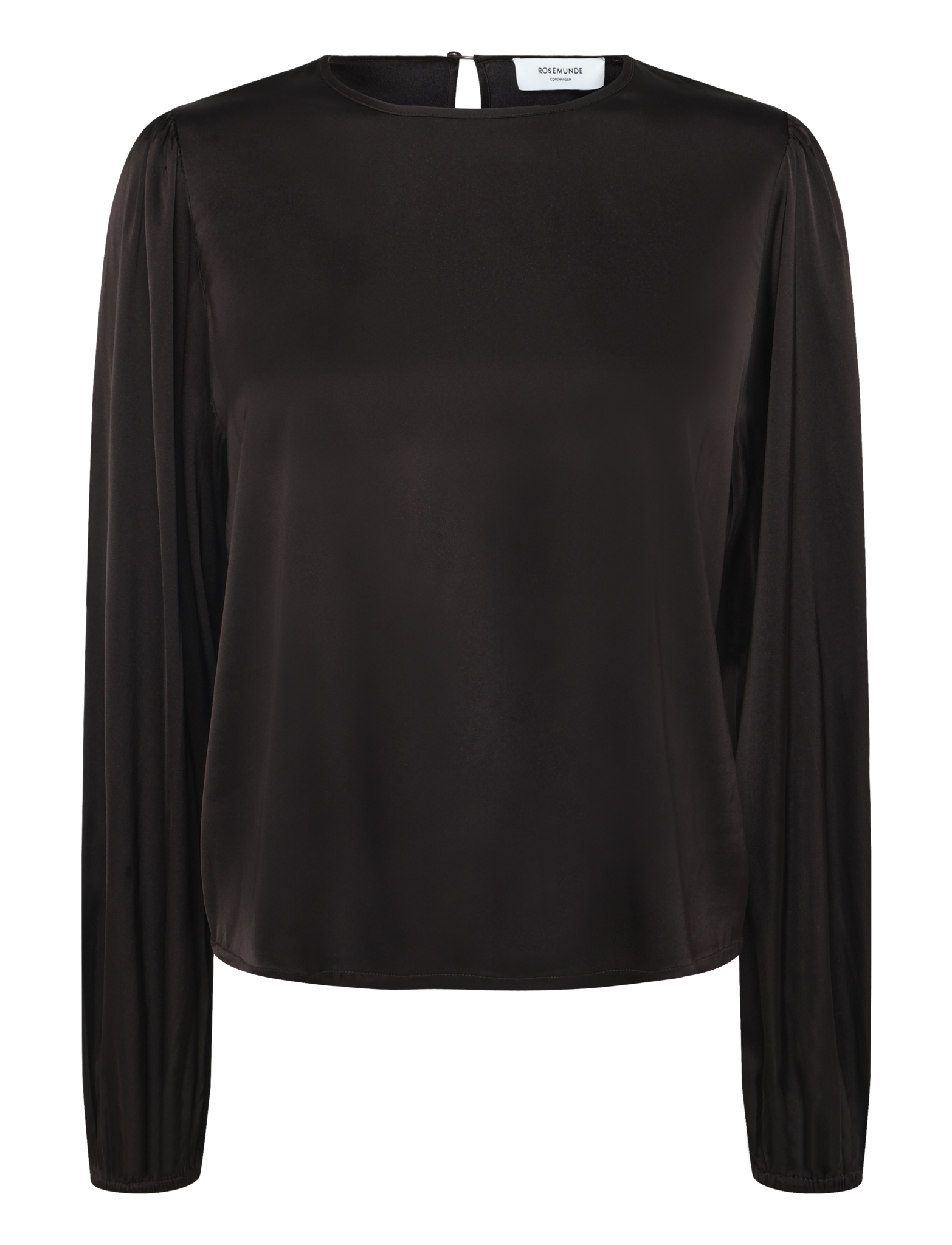 RWPatricia Silk Long sleeve Blouse BLOUSE Rosemunde Woman 34 ganache