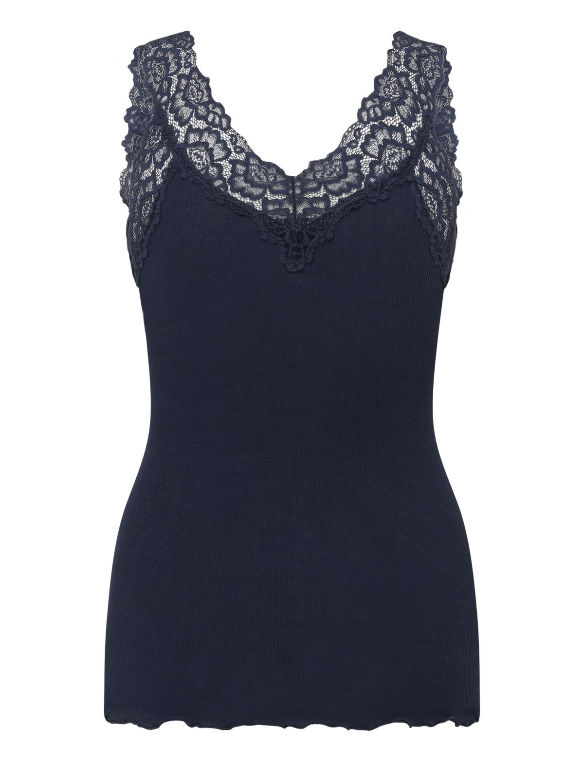 RWBernadine Organic Cotton Sleeveless Lace Top TOP Rosemunde Woman