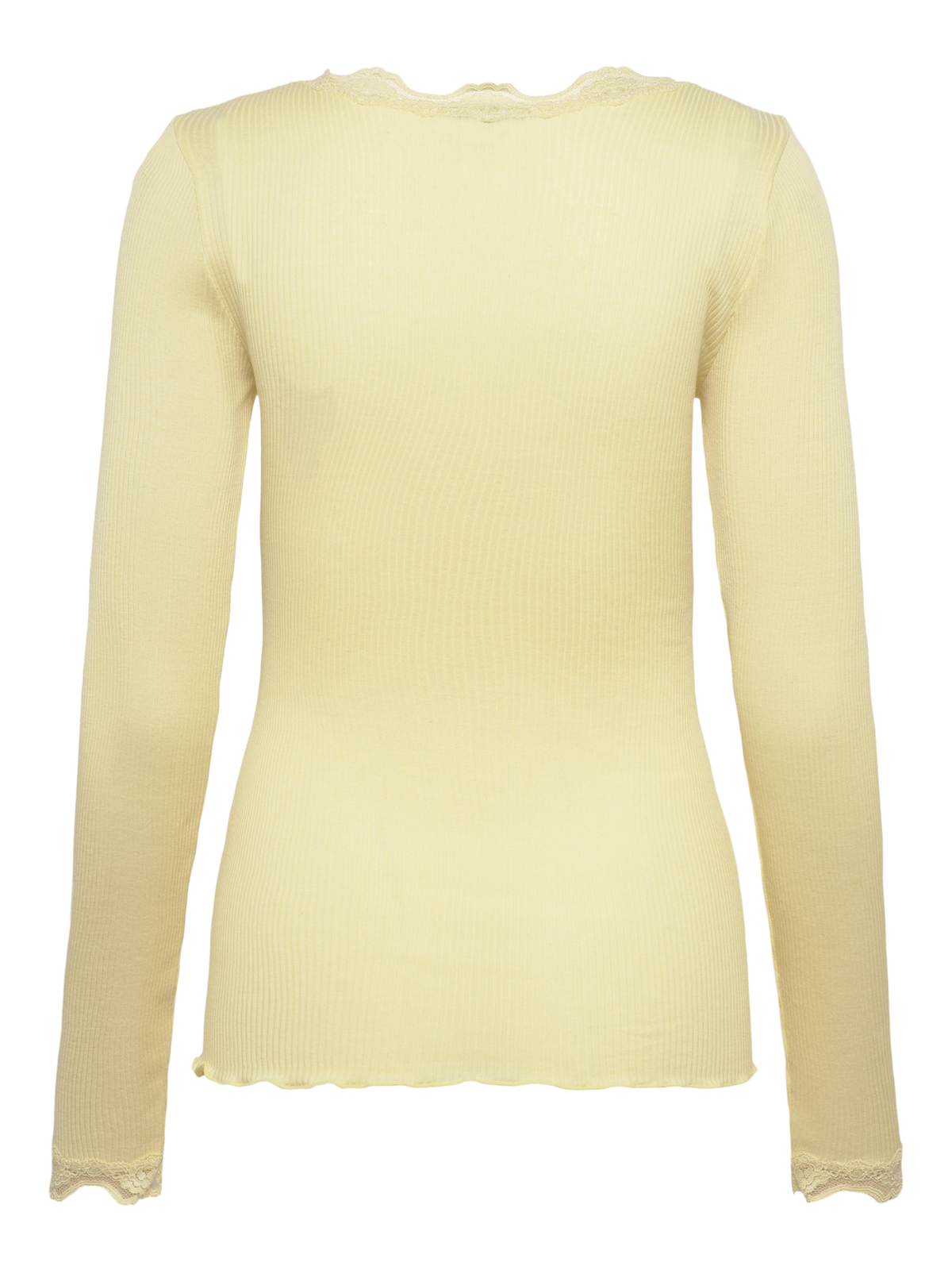 RWBabette Silk Long Sleeve Lace T-shirt T-SHIRT LS Rosemunde Woman