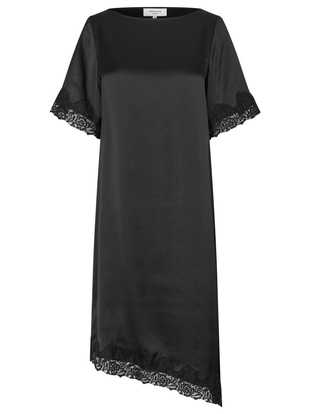 RWSabrina Short Sleeve Lace Boatneck Dress