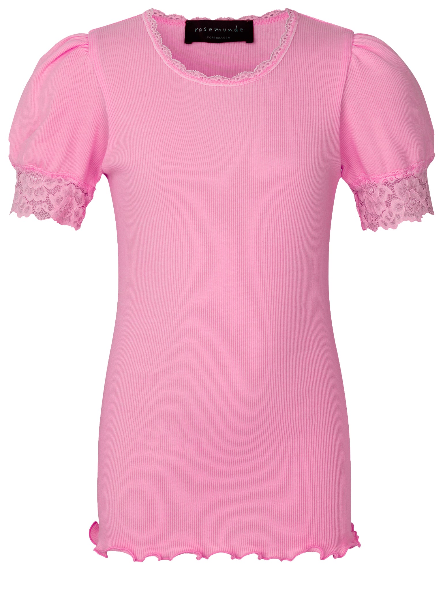 T-shirt with lace for girls