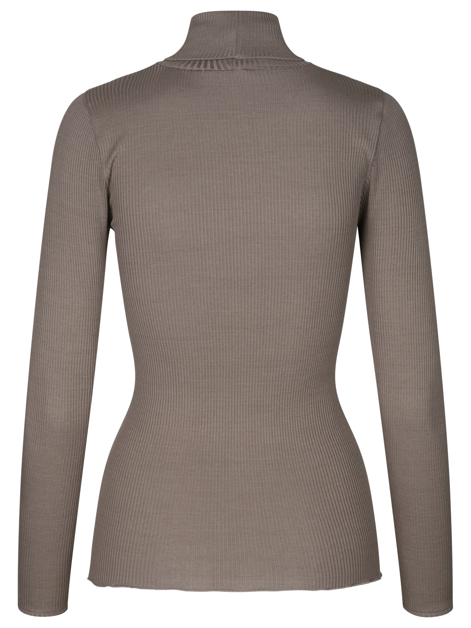 Silk t-shirt w/ roller neck T-shirt Rosemunde Woman