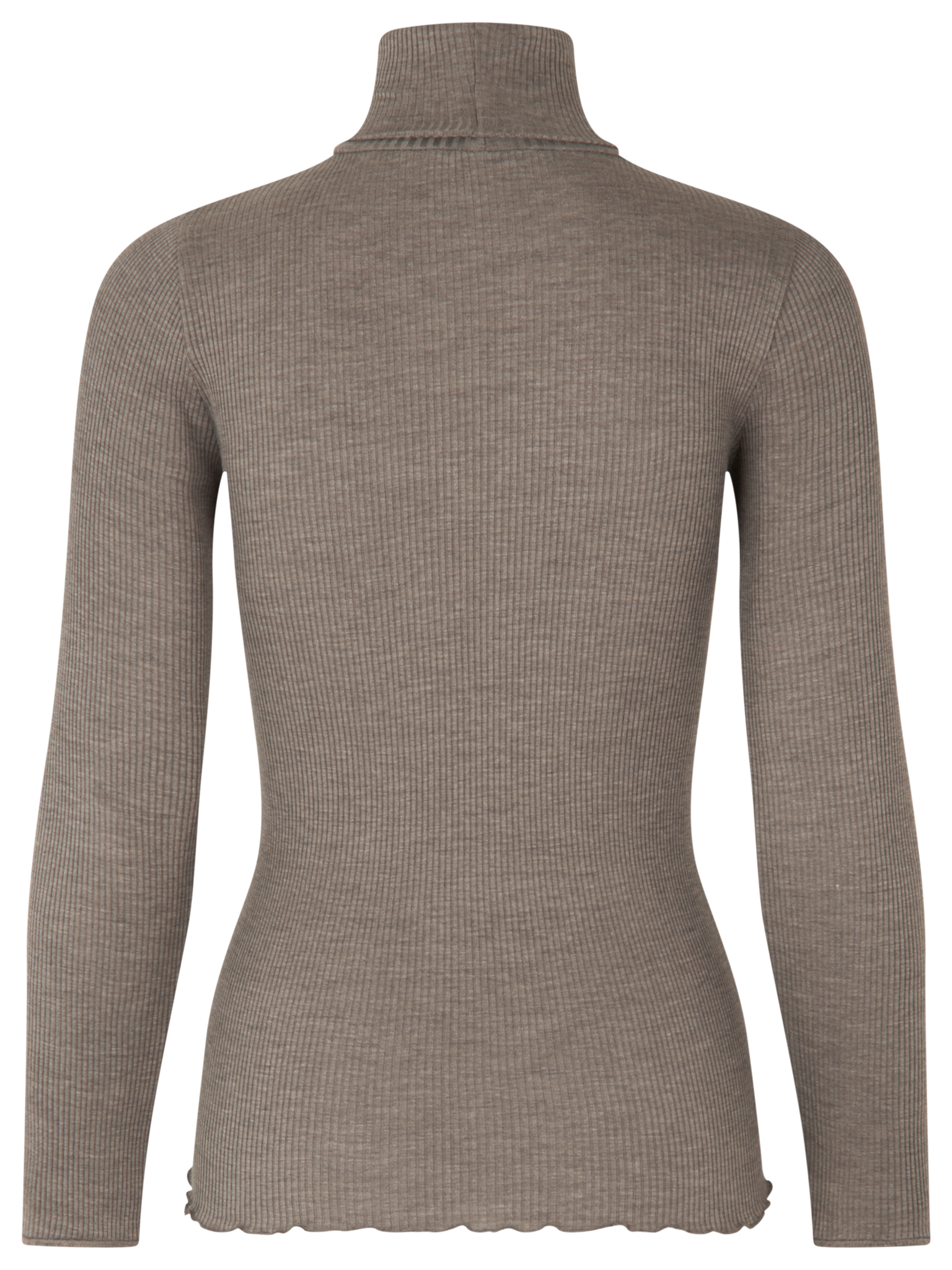 Silk t-shirt w/ roller neck T-shirt Rosemunde Woman