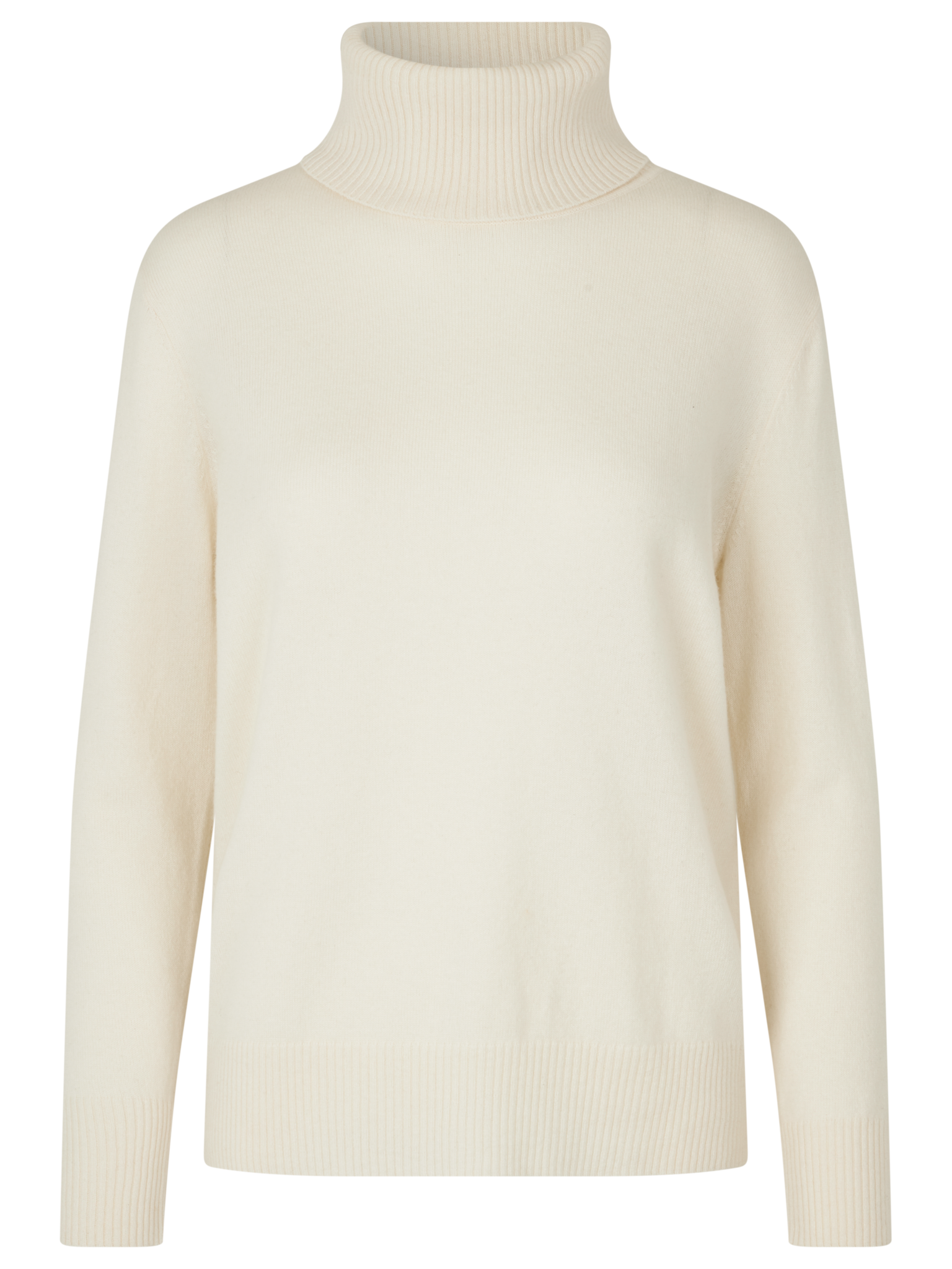 RWLaica Cashmere LS Roll Neck Pullover Rosemunde Woman XS ivory