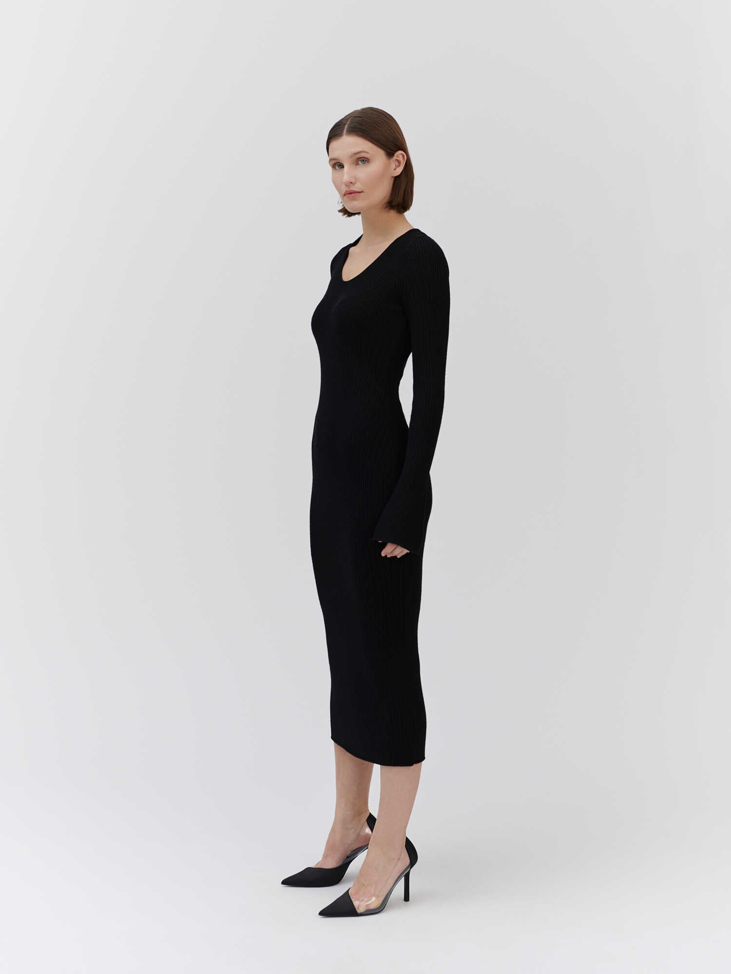 RWLille Long knit dress