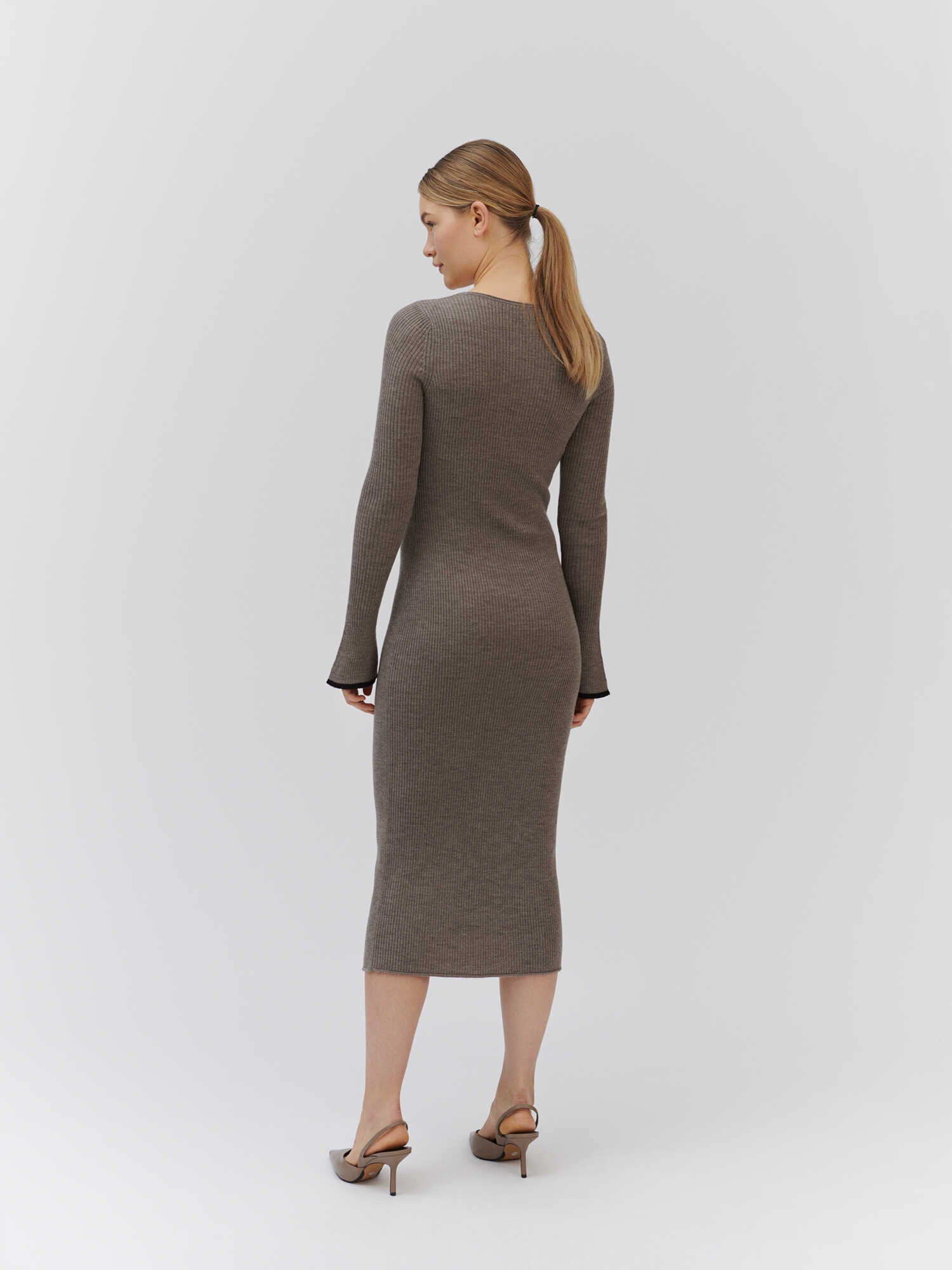 RWLille Long knit dress