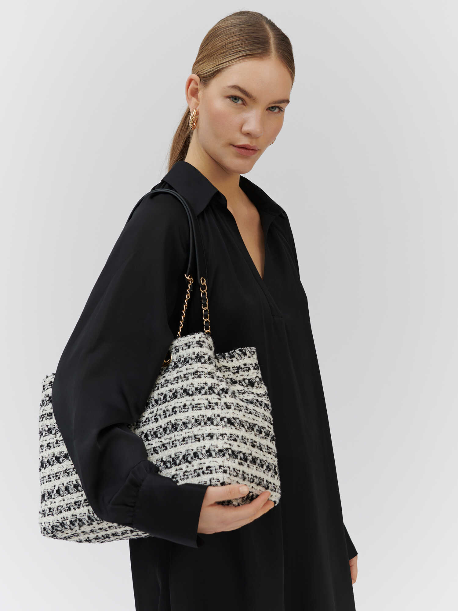 RBTavira bouclé shopper